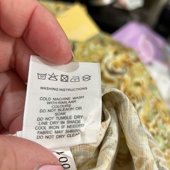 Charlie Holiday Forest Paisly Harper Shirt size xl size 10 NWT - Picture 12 of 12